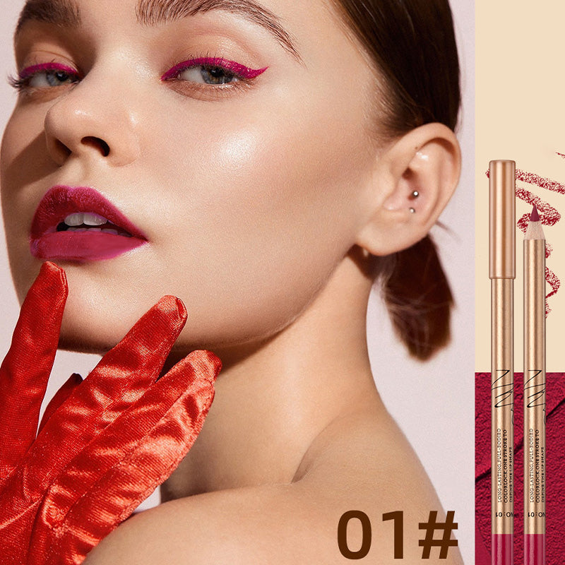 💄 LIMITED-TIME 50% RABATT! ✨ Lipliner-Stift-Set – 12 Farben, Wischfest, Matt ✨