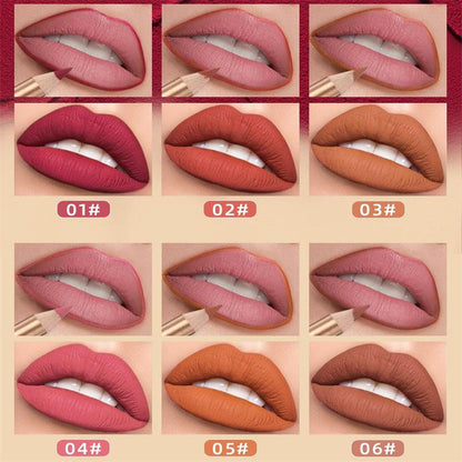 💄 LIMITED-TIME 50% RABATT! ✨ Lipliner-Stift-Set – 12 Farben, Wischfest, Matt ✨