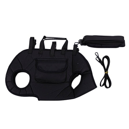 🐶🎒 2-in-1 tragbare atmungsaktive Haustiertasche – Umhängetasche + Rucksack | Überall und jederzeit!