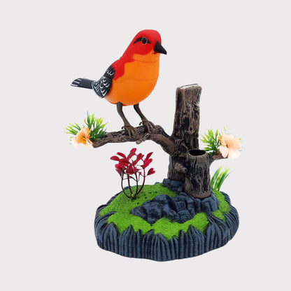 🐦🥰Interaktives Spielzeug mit sprachaktiviertem zwitscherndem Vogel