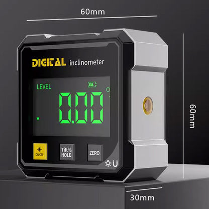 💥 50 % SPAREN! Magnetischer 4-Seiten-Winkelmesser mit Laser – Nur für kurze Zeit 🛠️