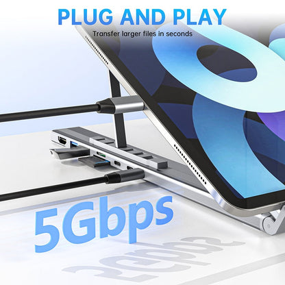 🖥️50 % Rabatt!⚡USB-C-Dockingstation und Laptop-Ständer mit 4K-HDMI