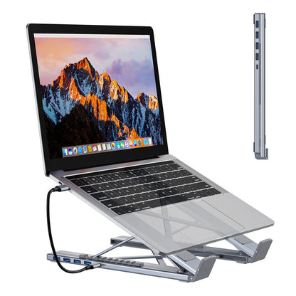 🖥️50 % Rabatt!⚡USB-C-Dockingstation und Laptop-Ständer mit 4K-HDMI