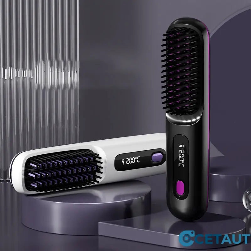 20 Sekunden Salon-Glanz – ohne Kabel, ohne Stress🔥 Glatte Haare überall – Kabelloser Haarglätter Jetzt im 2er-Deal: 5 € Sparen + Gratisversand! 💼💇‍♀️