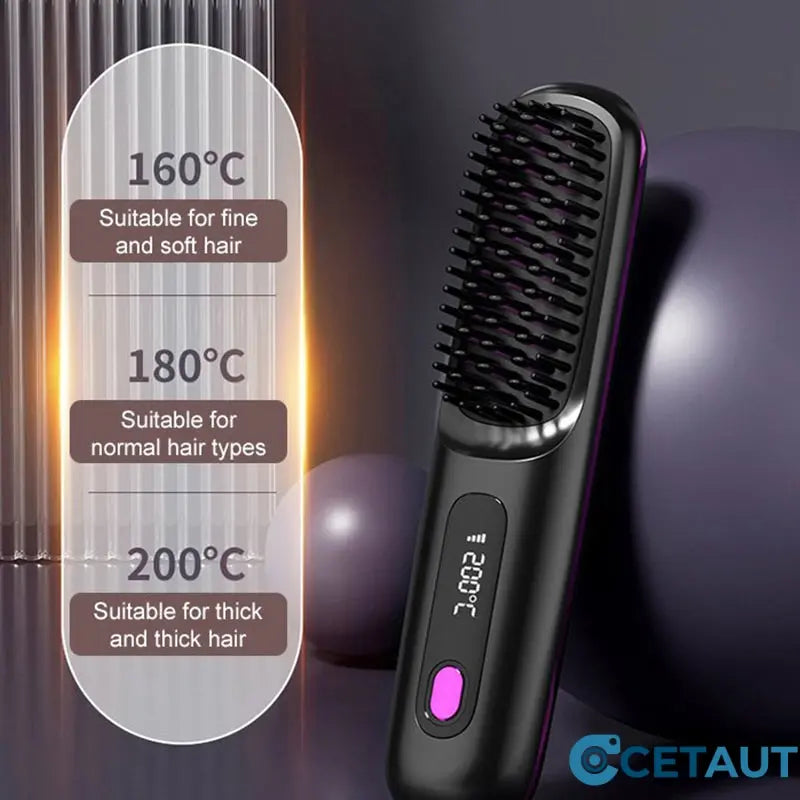 20 Sekunden Salon-Glanz – ohne Kabel, ohne Stress🔥 Glatte Haare überall – Kabelloser Haarglätter Jetzt im 2er-Deal: 5 € Sparen + Gratisversand! 💼💇‍♀️