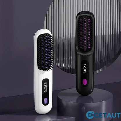 20 Sekunden Salon-Glanz – ohne Kabel, ohne Stress🔥 Glatte Haare überall – Kabelloser Haarglätter Jetzt im 2er-Deal: 5 € Sparen + Gratisversand! 💼💇‍♀️