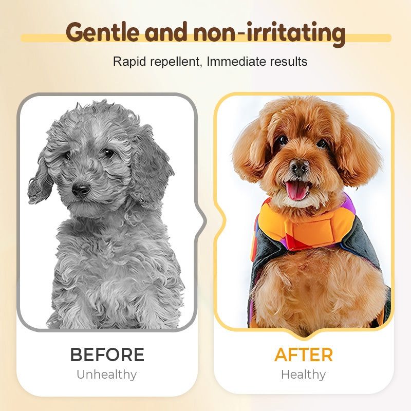 🔥Floh- und Zeckenschutzspray für Katzen und Hunde