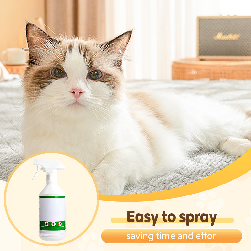 🔥Floh- und Zeckenschutzspray für Katzen und Hunde