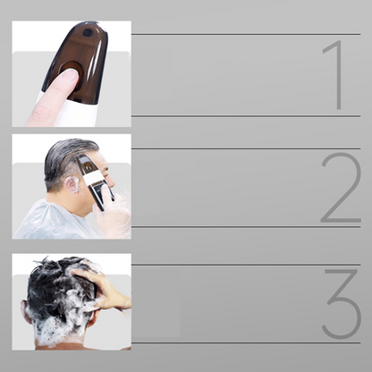 🔥Tragbarer, sicherer Haarfärbekamm & Shampoo
