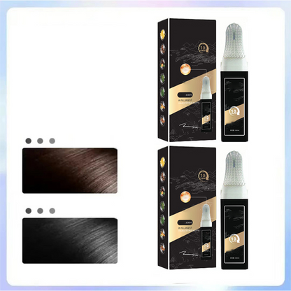 🔥Tragbarer, sicherer Haarfärbekamm & Shampoo