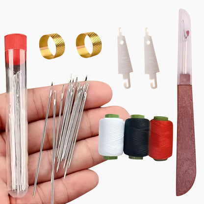 🧵✨Komplettes Näh-Set mit 37 Teilen – Organisiert, tragbar, perfekt für Notfälle & kreative Ideen! ✨️✨️ Ideal für Anfänger, Familien und Reisen – Jetzt vorbereitet sein!