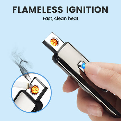 Leichter, USB-wiederaufladbarer Feuerzeug