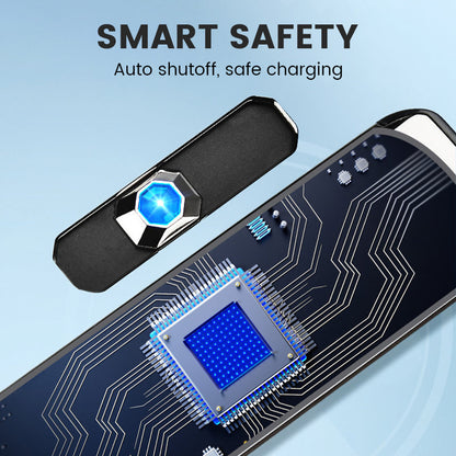 Leichter, USB-wiederaufladbarer Feuerzeug