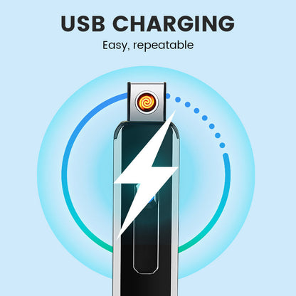 Leichter, USB-wiederaufladbarer Feuerzeug