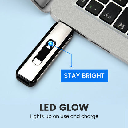 Leichter, USB-wiederaufladbarer Feuerzeug