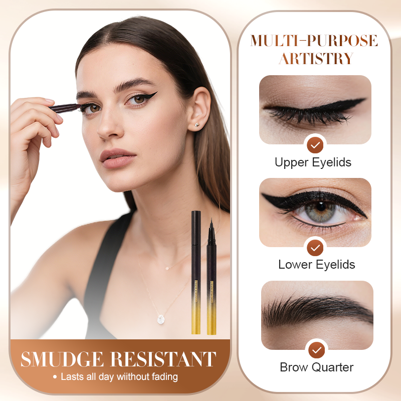 ❣️1 kaufen, 1 gratis❣️ Wasserfester Flüssig-Eyeliner-Stift