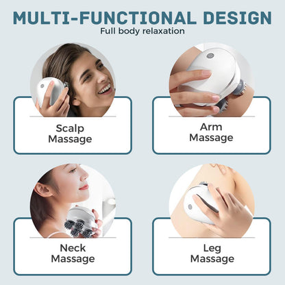 Portable Waterproof Electric Scalp Massager