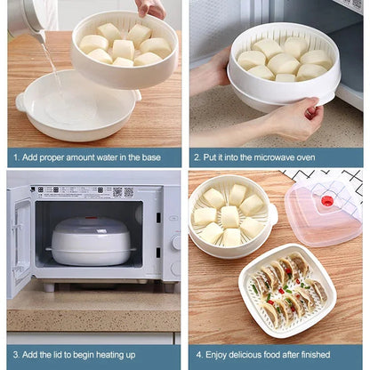 🔥Top-Angebot🔥 Dampfgarer für die Mikrowelle