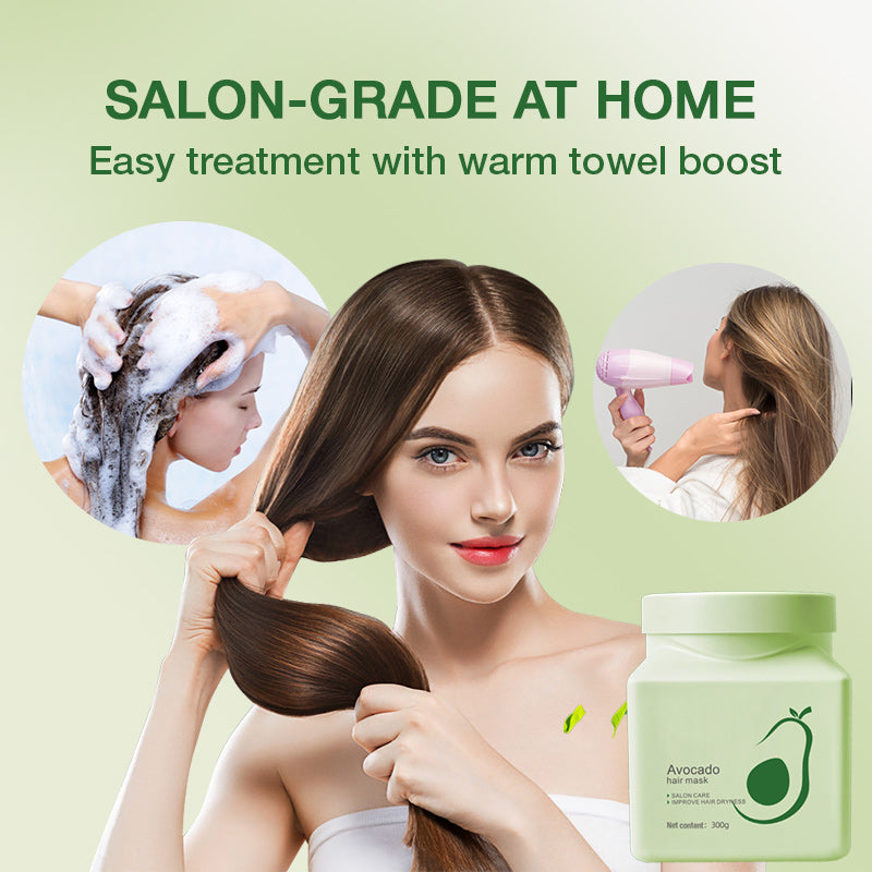 ✨50 % Rabatt für begrenzte Zeit – Avocado-Haarmaske für intensive Pflege