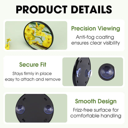 5X Magnifying Mirror with Suction Cups