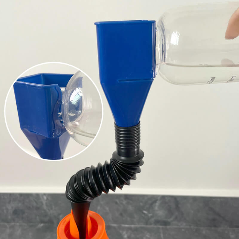 🔥Letzter Tag des Ausverkaufs 50 % Rabatt🔥Trichter mit Filter Auto-Kraftstofffilter