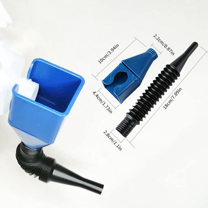 🔥Letzter Tag des Ausverkaufs 50 % Rabatt🔥Trichter mit Filter Auto-Kraftstofffilter