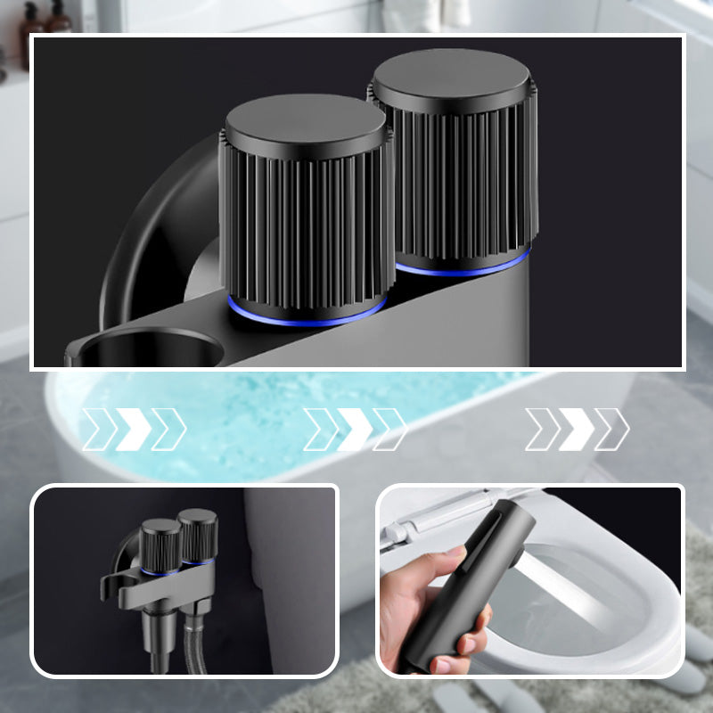 1-In-2-Out Doppelsteuerventil und Bidet-Sprühset gelingen