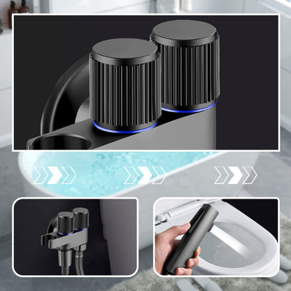 1-In-2-Out Doppelsteuerventil und Bidet-Sprühset gelingen