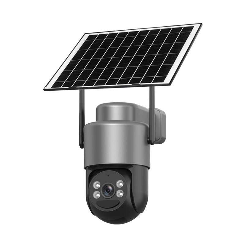 📦 4G LTE Solar-Sicherheitskamera für den Außenbereich, ohne WLAN, 4MP HD Farb‑Nachtsehen, kontinuierliche Stromversorgung, KI‑Erkennung, bidirektionales Audio, wasserdicht nach IP65, CCTV, keine Kabelinstallation