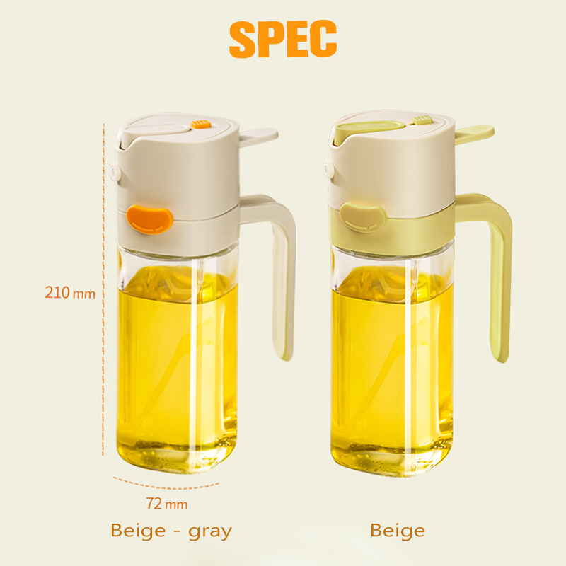 2 in 1 Sprüher & Spender Ölflasche