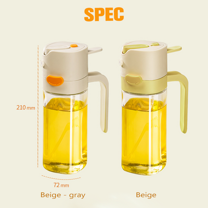 2 in 1 Sprüher & Spender Ölflasche