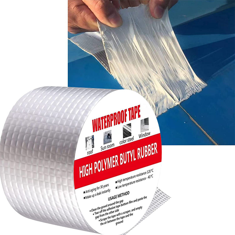 🔥 50 % Rabatt! – Hochbelastbares wasserdichtes Aluminiumband – Sofortige Reparatur und Abdichtung bei Lecks