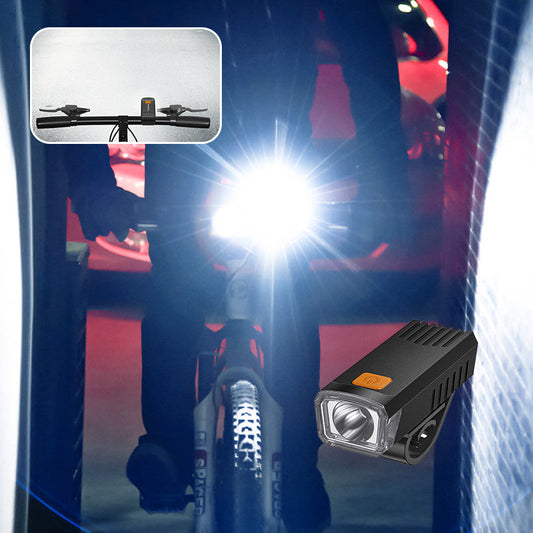 🔦🚲Wasserdichtes, wiederaufladbares LED-Fahrradlicht mit Clip✨