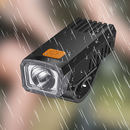 🔦🚲Wasserdichtes, wiederaufladbares LED-Fahrradlicht mit Clip✨