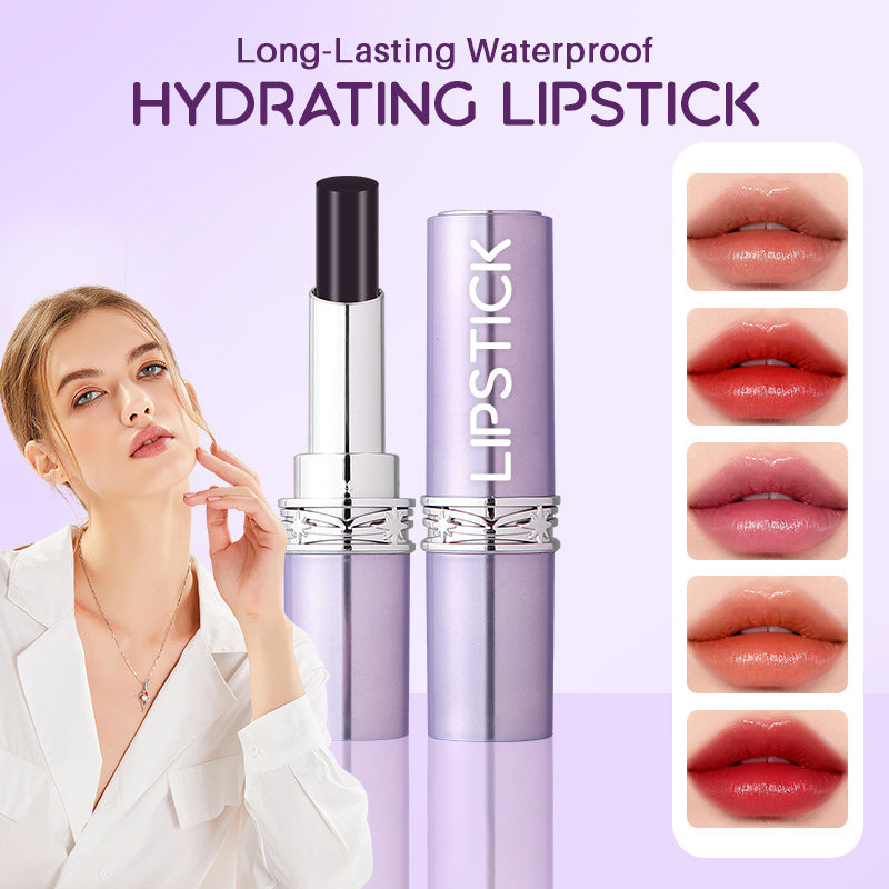 Lang anhaltender, wasserfester, feuchtigkeitsspendender Lippenstift