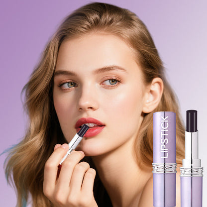 Lang anhaltender, wasserfester, feuchtigkeitsspendender Lippenstift