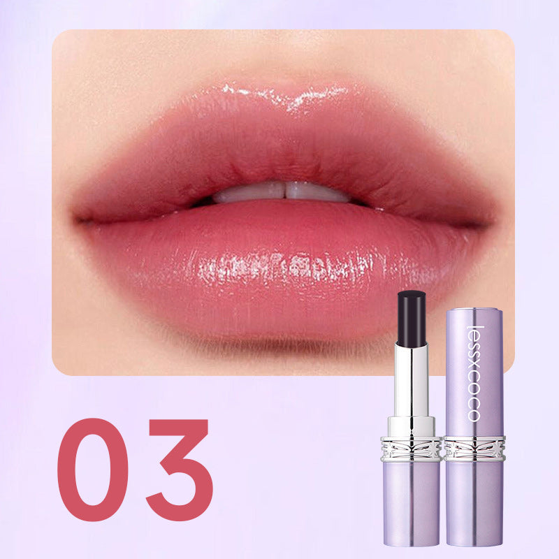 Lang anhaltender, wasserfester, feuchtigkeitsspendender Lippenstift