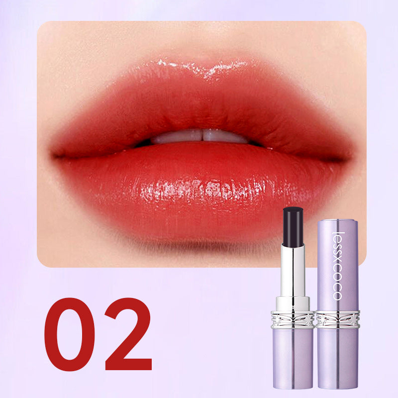 Lang anhaltender, wasserfester, feuchtigkeitsspendender Lippenstift