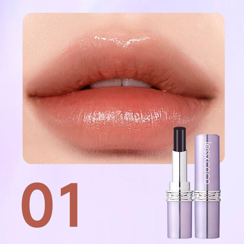 Lang anhaltender, wasserfester, feuchtigkeitsspendender Lippenstift