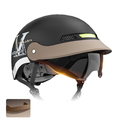 🏍️Atmungsaktiver, leichter, sturzsicherer Motorradhelm🛡️