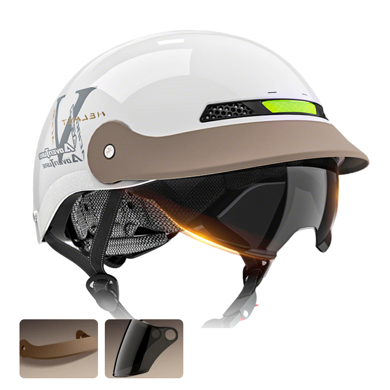 🏍️Atmungsaktiver, leichter, sturzsicherer Motorradhelm🛡️