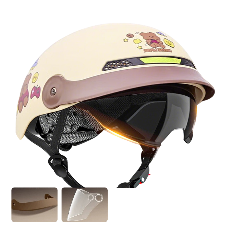 🏍️Atmungsaktiver, leichter, sturzsicherer Motorradhelm🛡️