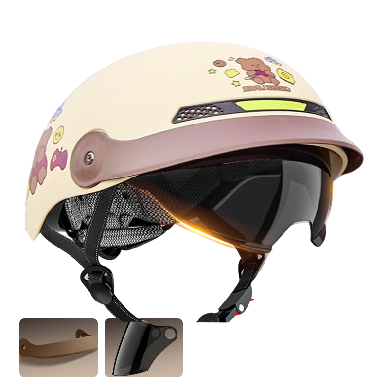 🏍️Atmungsaktiver, leichter, sturzsicherer Motorradhelm🛡️