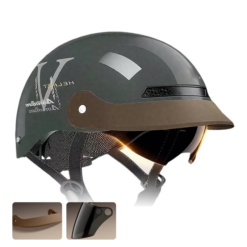 🏍️Atmungsaktiver, leichter, sturzsicherer Motorradhelm🛡️