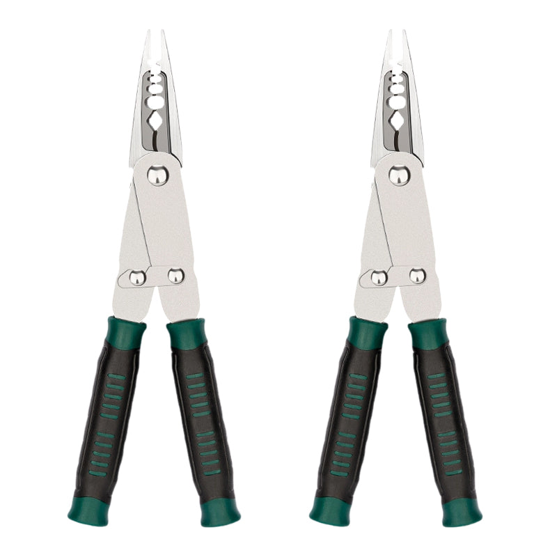 2-in-1-Doppelbacken-Drahtzange mit verstellbarem Draht (50% RABATT)