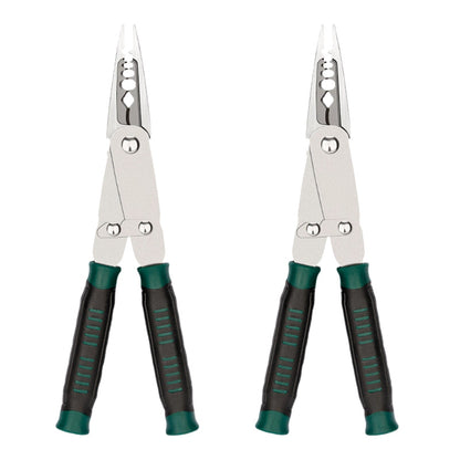 2-in-1-Doppelbacken-Drahtzange mit verstellbarem Draht (50% RABATT)
