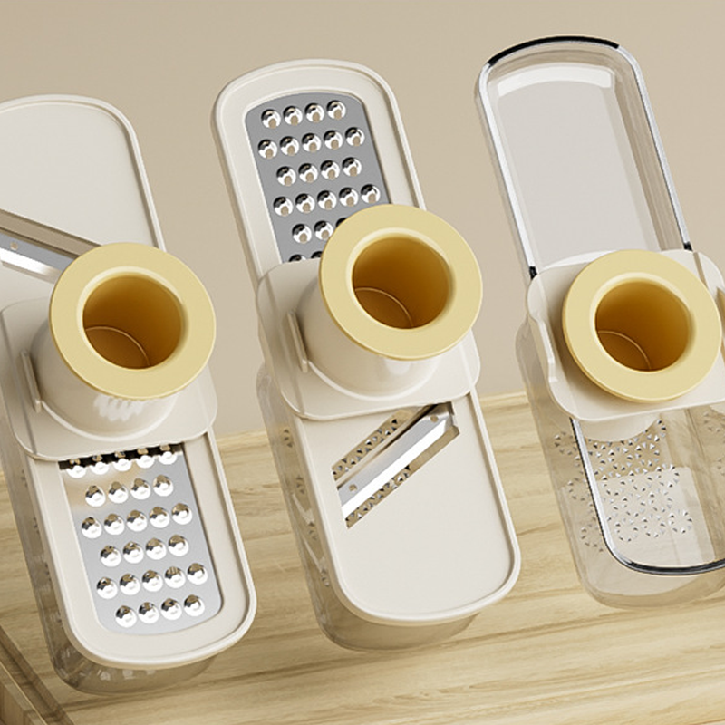 🥳HEISSER SALE 2026🥳💞50.000+ VERKAUFT!👵❤️ 3-in-1-Mandoline-Hobel mit Behälter