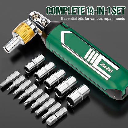 🪛14-in-1 Adjustable Ratchet Screwdriver💥