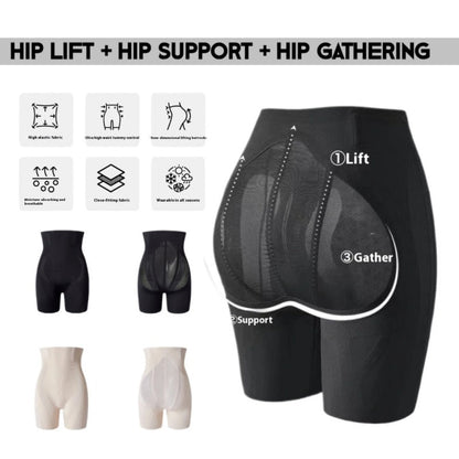 Hochgeschnittene Shapewear-Shorts mit Po-Lifting-Effekt