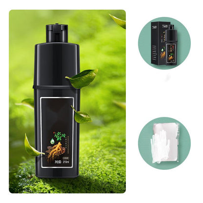 🥳HEISSER SALE 2026🥳💞50.000+ VERKAUFT!👵❤️  Pflanzliche Inhaltsstoffe Haarfärbemittel Shampoo – Schwarz